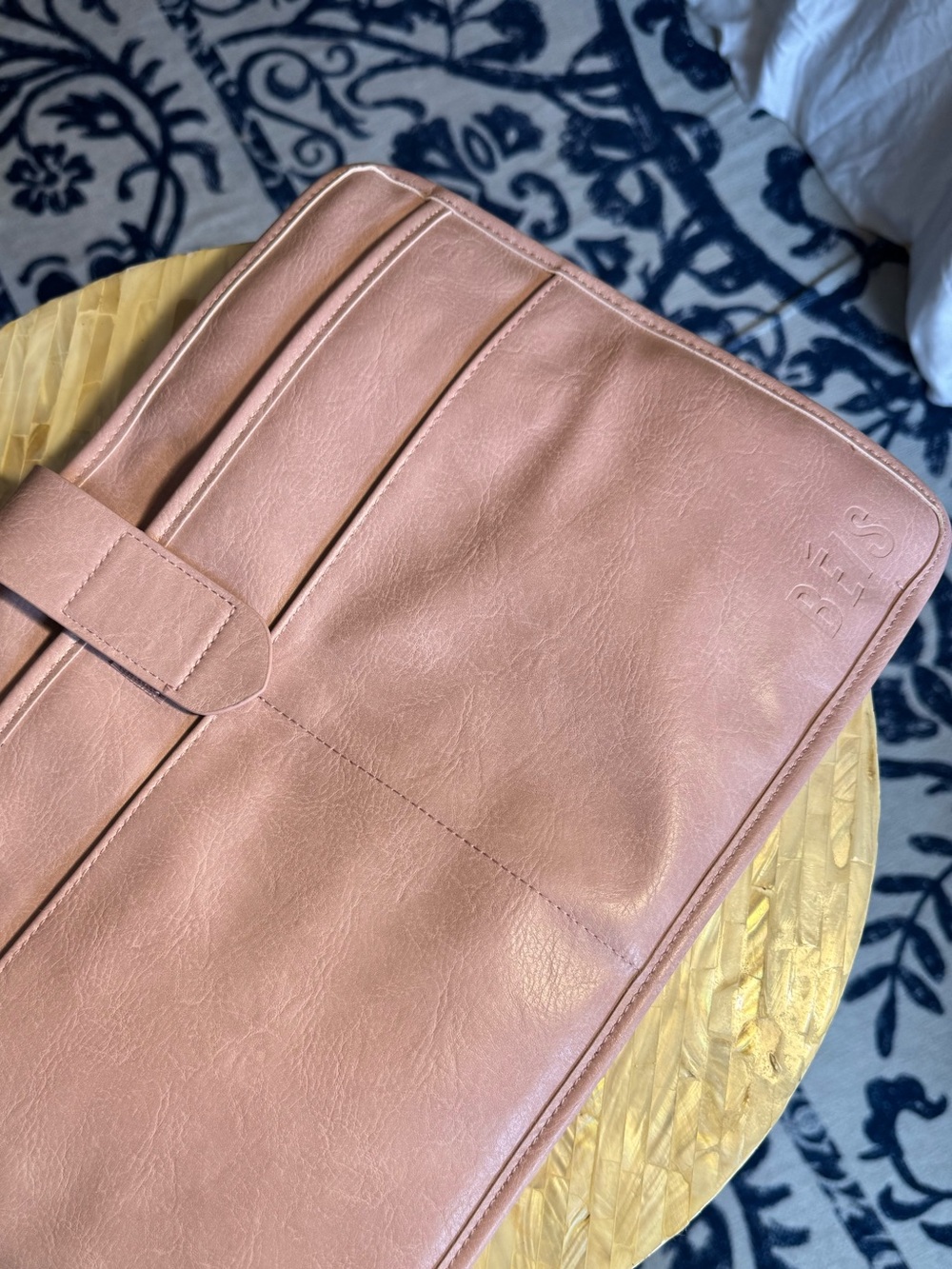 BEIS Atlas Pink Convertible Weekender - Picture 6 of 6